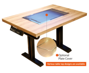 ELECTRIC TEPPAN TABLE	CARBON LAMP HEATER