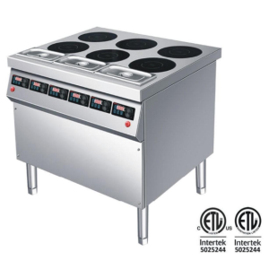 YS-BZF Six Burners Electric Cooker (ETL Listed & ETL Sanitation Listed)