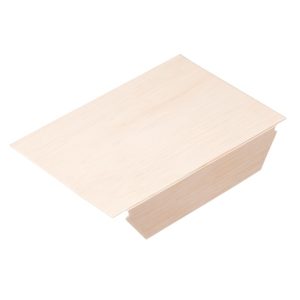 2-083-34 TAIKO Wooden Lids for Wooden Rectangular Takeout Bento Box 1