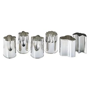 Stainless steel Cutting Mold 6pcs set